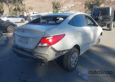 2017 Hyundai Accent Se z USA, uszkodzony, nr VIN KMHCT4AEXHU233633